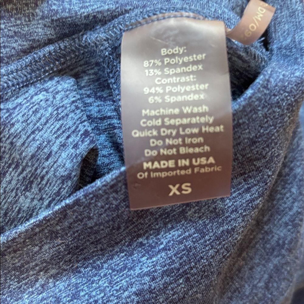 Blue Bombshell leggings,xs - Picture 8 of 10
